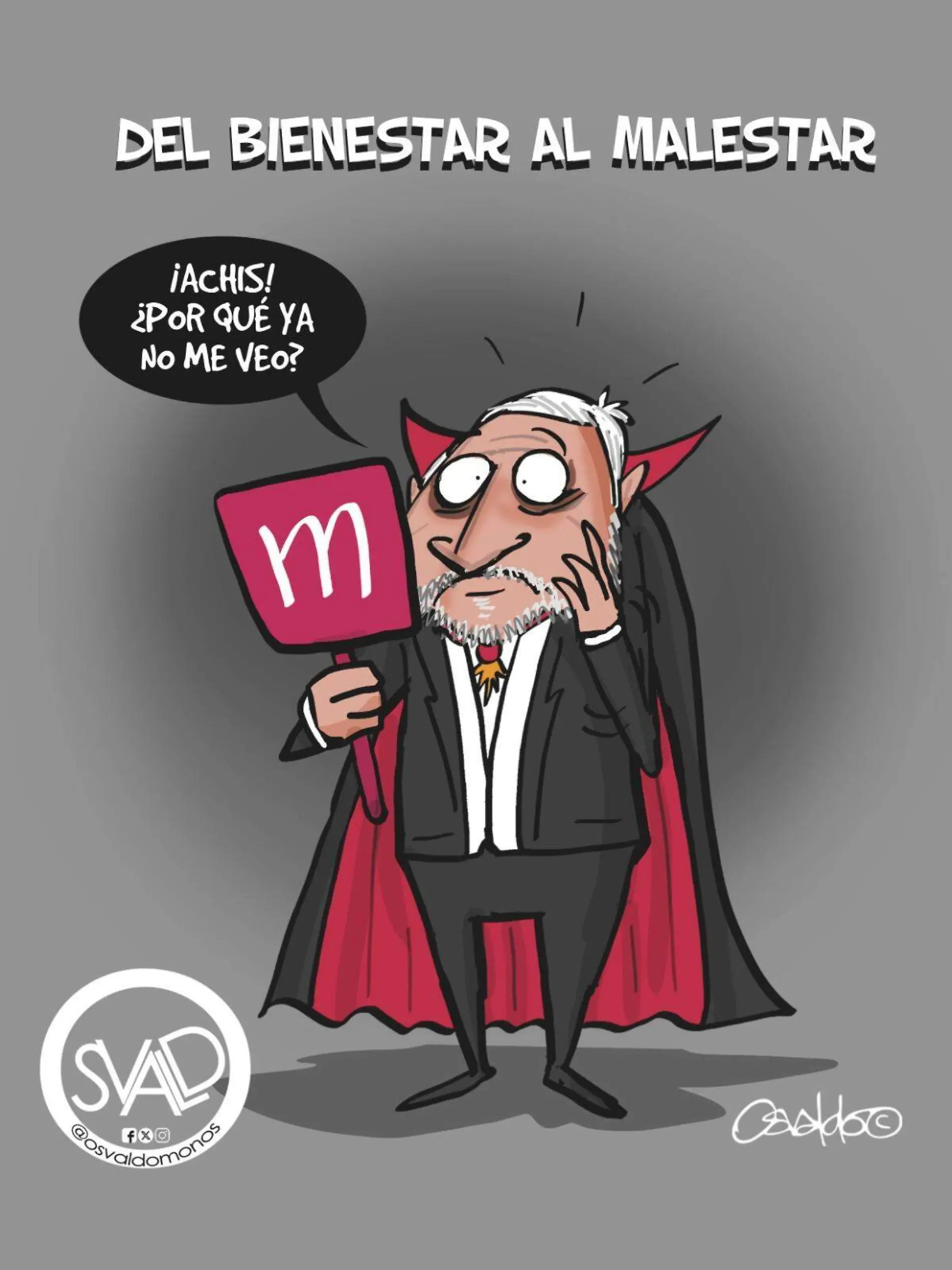 carton de osvaldo del bienestar al malestar